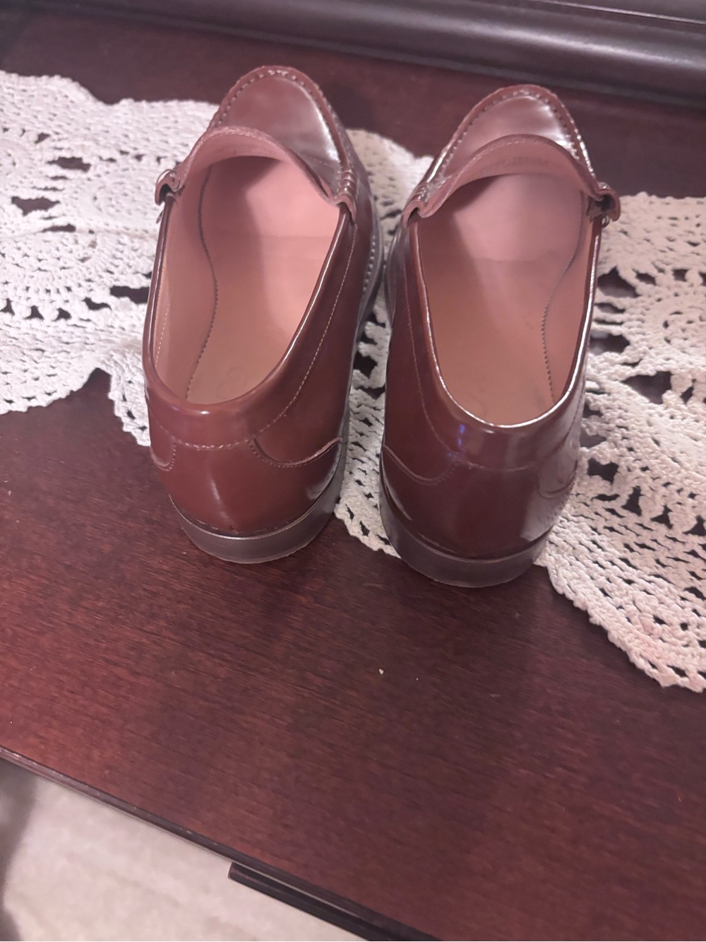 Classic Women’s Penny Loafers in Brown - Picture 3 of 9